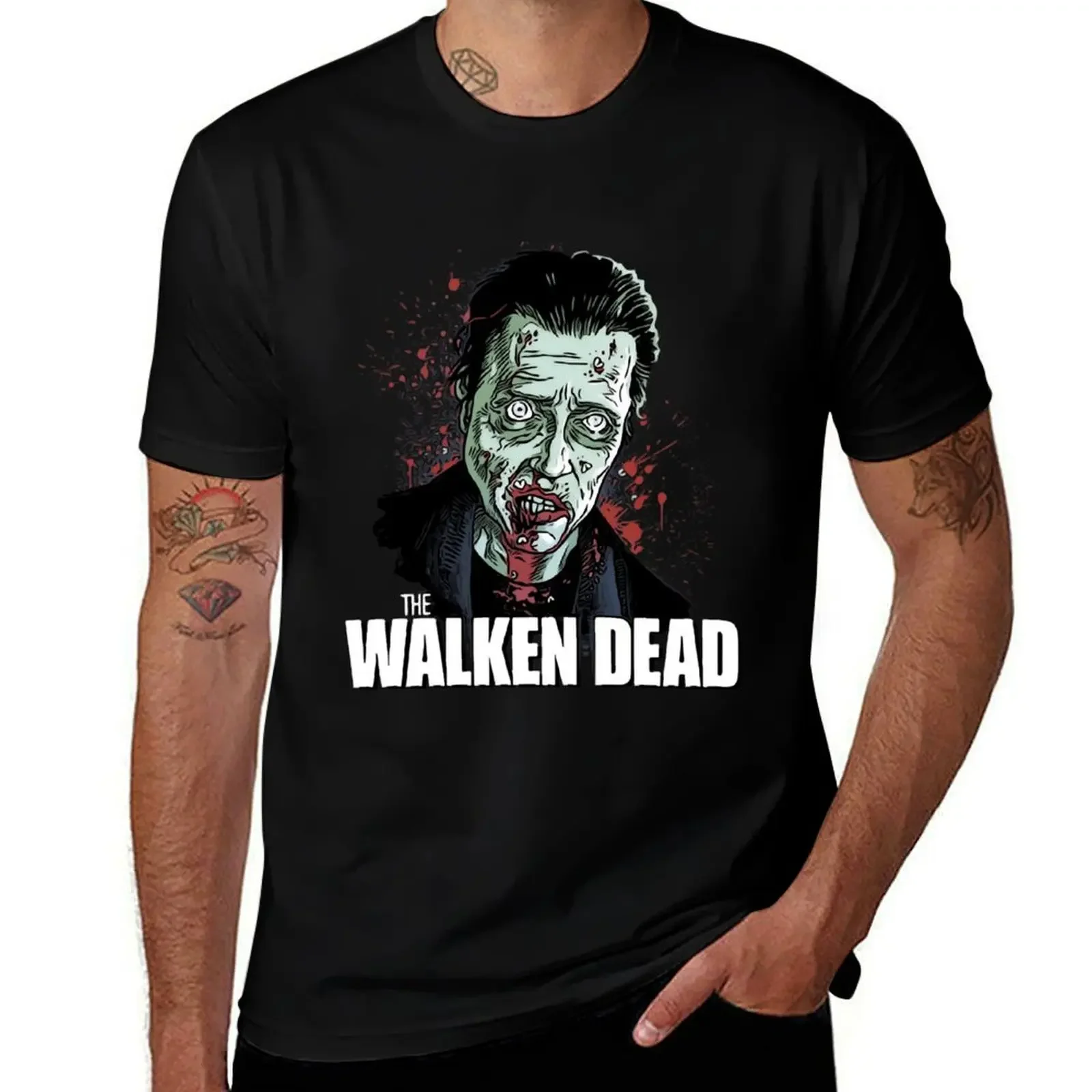 Essential Christopher Walken movie The Walken Dead Walking Dead T-Shirt for a boy vintage men clothes
Essential Christopher Walken movie The Walken Dead Walking Dead T-Shirt for a boy vintage men clothes