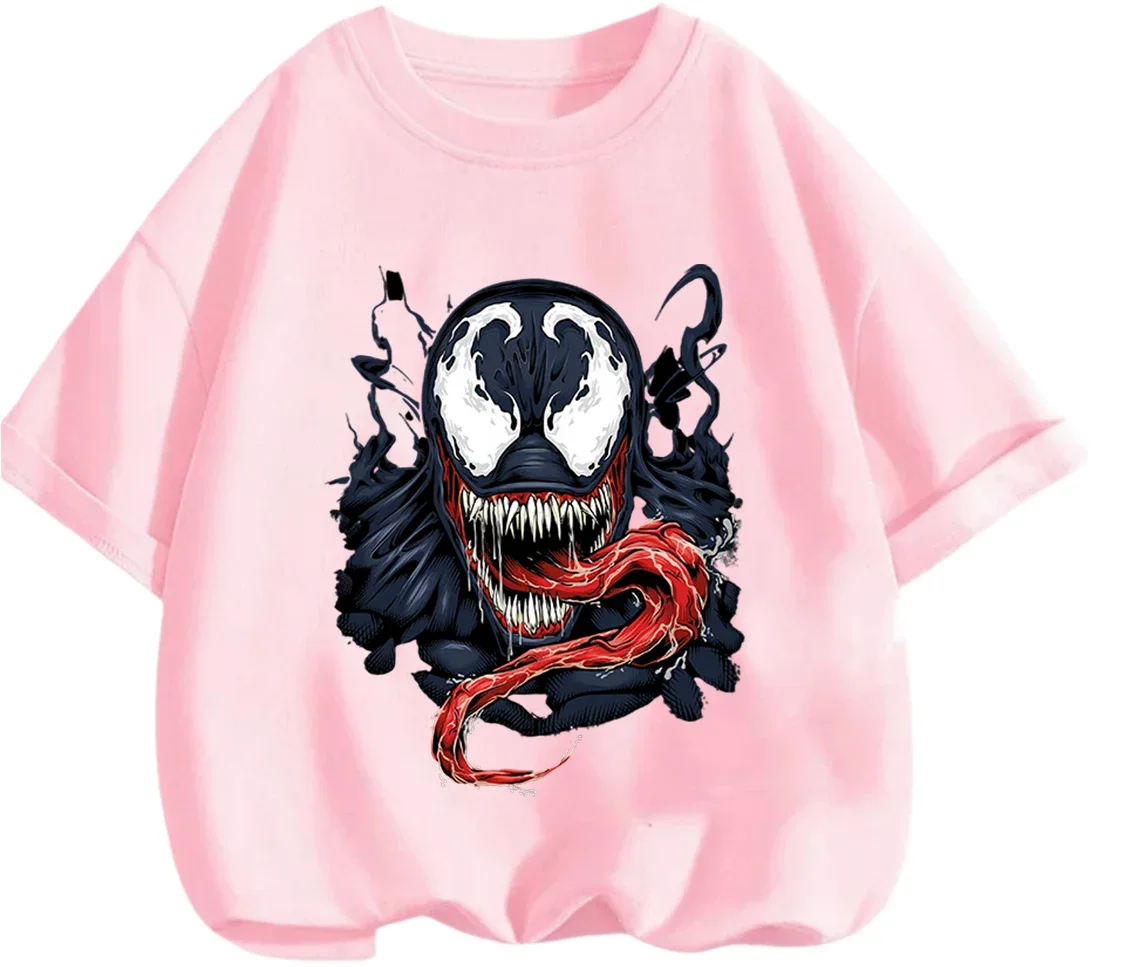Футболка с круглым вырезом Venom 2026 для детей 3-14 лет, летняя, повседневная, с милым мультяшным принтом, в уличном стиле, для активного отдыха, стильная
Футболка с круглым вырезом Venom 2026 для детей 3-14 лет, летняя, повседневная, с милым мультяшным принтом, в уличном стиле, для активного отдыха, стильная