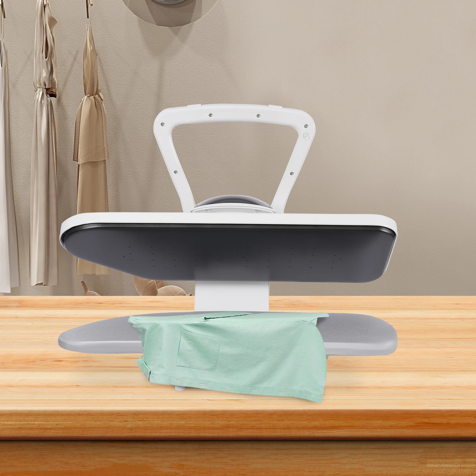 1600w Digital Steam Fabric Press Machine for Clothes, Steam Iron Press Touch Screen with 0.26gal Removable Water Tank
1600w Digital Steam Fabric Press Machine for Clothes, Steam Iron Press Touch Screen with 0.26gal Removable Water Tank