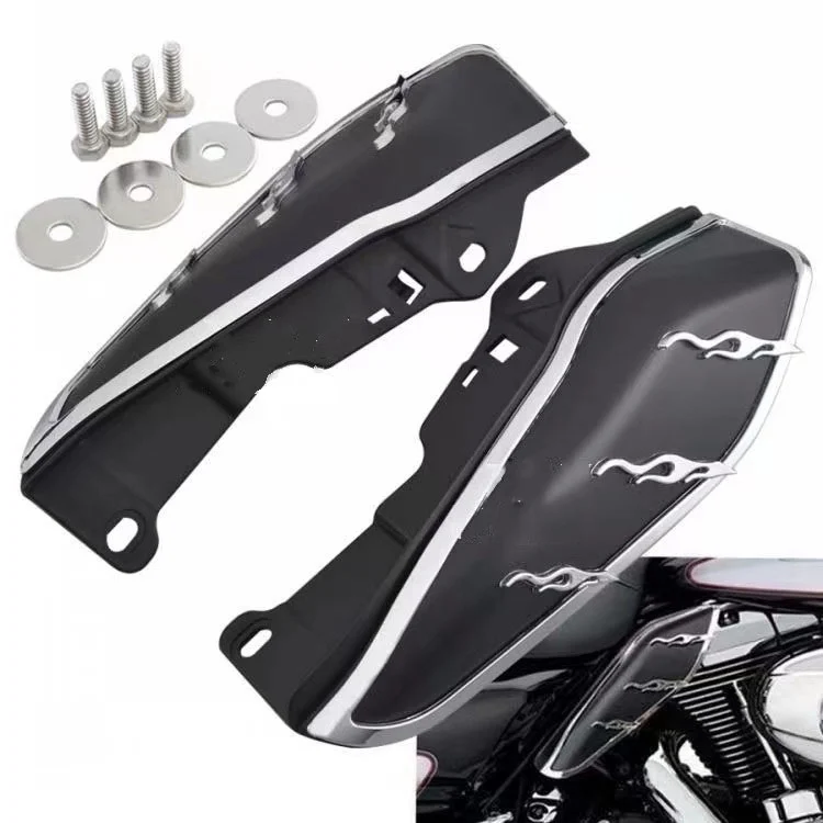 For Harley-Davidson Street Road Glide & Road King Engine Side Panels Heat Insulation Plate 2009-2016 Black Motorcycle Accessory
For Harley-Davidson Street Road Glide & Road King Engine Side Panels Heat Insulation Plate 2009-2016 Black Motorcycle Accessory