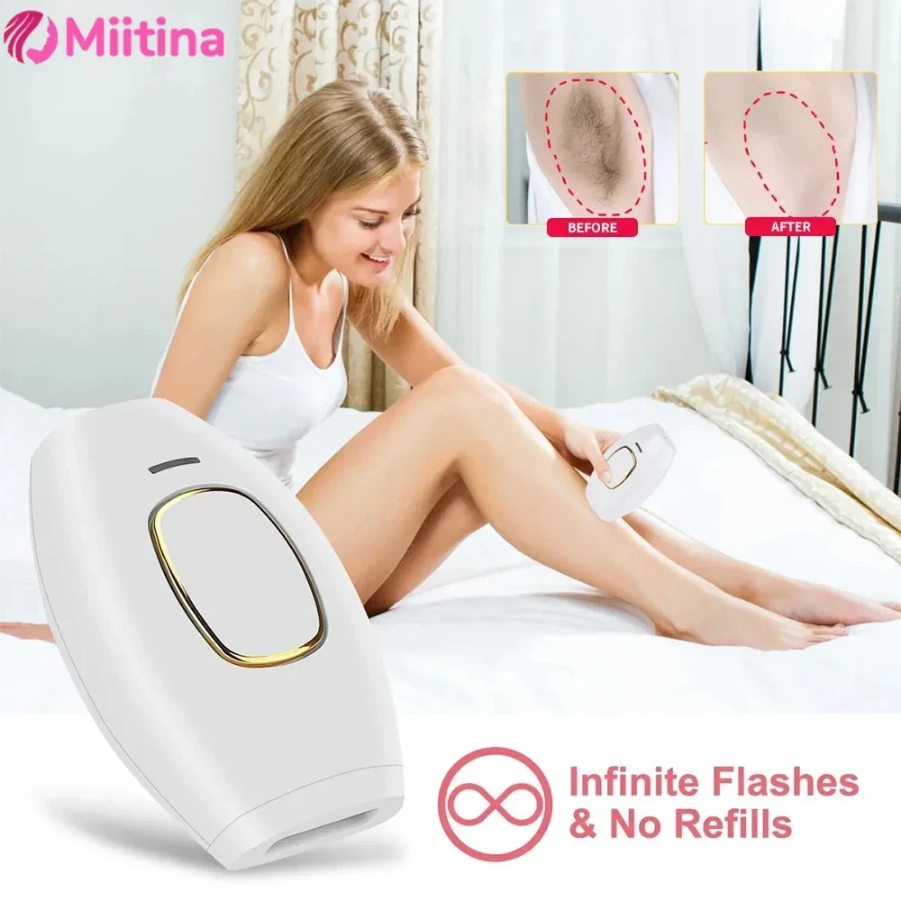 Body Bikini IPL 500,000 Flash Depilator Pulses Permanent Laser Epilator Painless Women Hair Removal Home Use Tool Hot Selling
Body Bikini IPL 500,000 Flash Depilator Pulses Permanent Laser Epilator Painless Women Hair Removal Home Use Tool Hot Selling