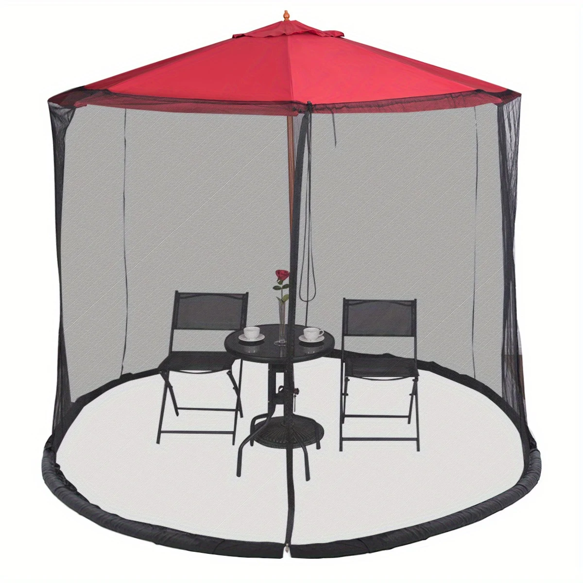 9/10ft Umbrella Table Screen Cover Mosquito Bug Insect Net Outdoor Patio Netting
9/10ft Umbrella Table Screen Cover Mosquito Bug Insect Net Outdoor Patio Netting