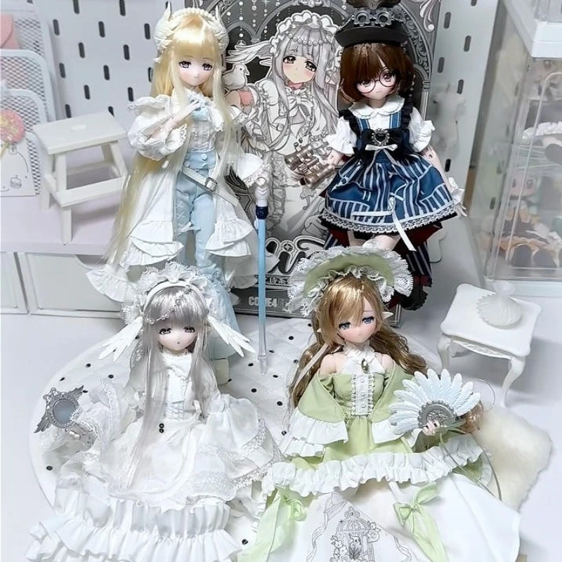COME4FREE Minty Feather Mist Poetry V4 Series 1/6 BJD Blind Box Kawaii Gothic Action Figure Doll Desktop Ornament Exquisite Gift
COME4FREE Minty Feather Mist Poetry V4 Series 1/6 BJD Blind Box Kawaii Gothic Action Figure Doll Desktop Ornament Exquisite Gift