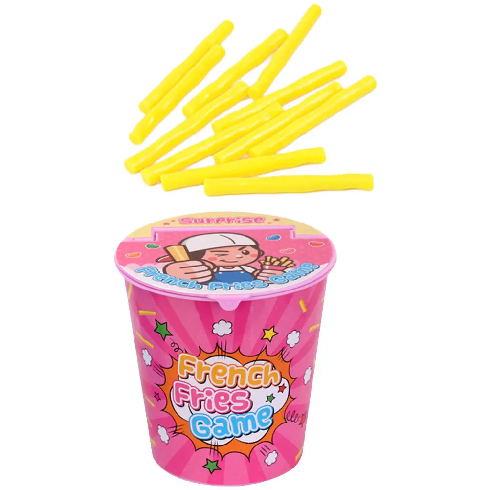 Funny French Fries Tricky Reaction Ability For Party Games Fun Interactive Cognitive Plaything Creative Funny Toy For Family
Funny French Fries Tricky Reaction Ability For Party Games Fun Interactive Cognitive Plaything Creative Funny Toy For Family