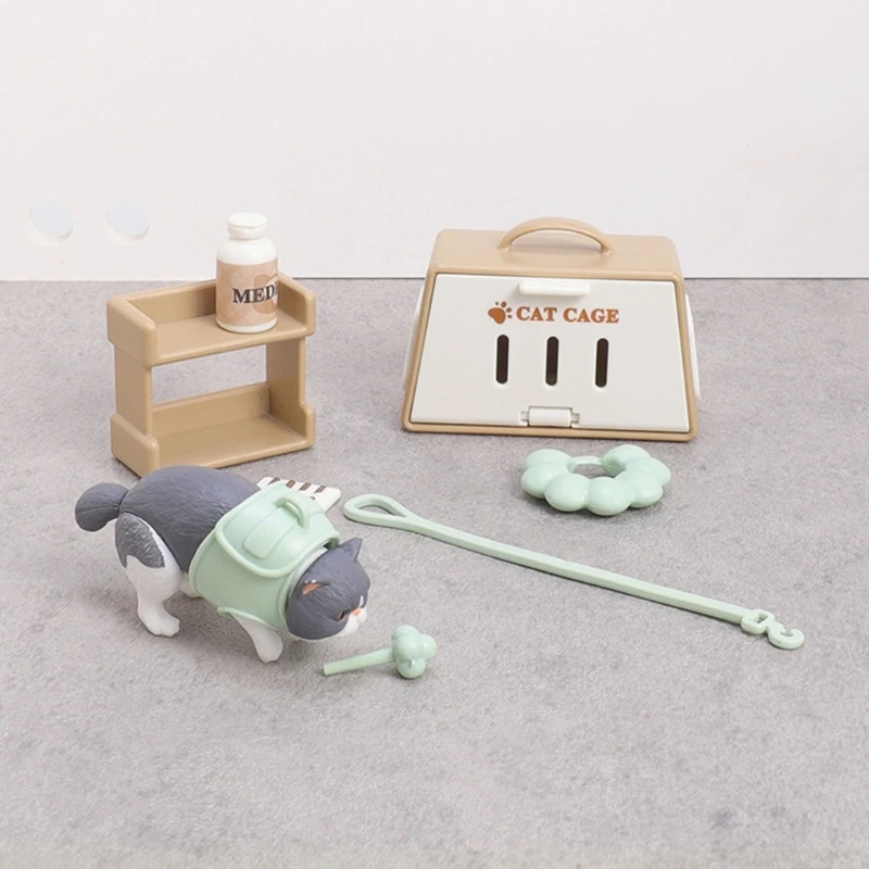 1/12 Miniature Pet House Plastic Cottage Room Ornament for Small Scale Model Room Layouts and Shelf Display Furniture A2UB
1/12 Miniature Pet House Plastic Cottage Room Ornament for Small Scale Model Room Layouts and Shelf Display Furniture A2UB