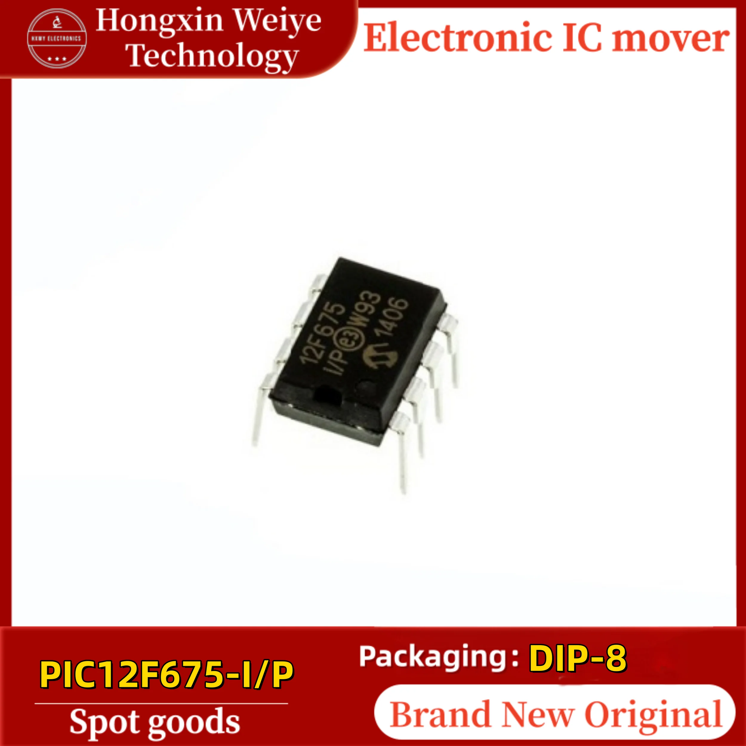 5/10 PCS PIC12F675-I/SN PIC12F675-I SOIC-8 MCU Brand New In Stock
5/10 PCS PIC12F675-I/SN PIC12F675-I SOIC-8 MCU Brand New In Stock