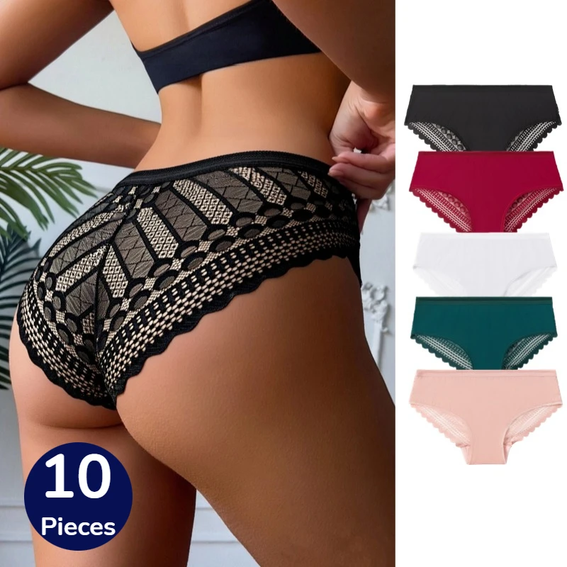 BZEL, 10 шт./компл., женские трусики, модные кружевные женские трусы, сексуальное нижнее белье с леопардовым принтом и вырезами на талии, удобные трусы, хит продаж
BZEL, 10 шт./компл., женские трусики, модные кружевные женские трусы, сексуальное нижнее белье с леопардовым принтом и вырезами на талии, удобные трусы, хит продаж