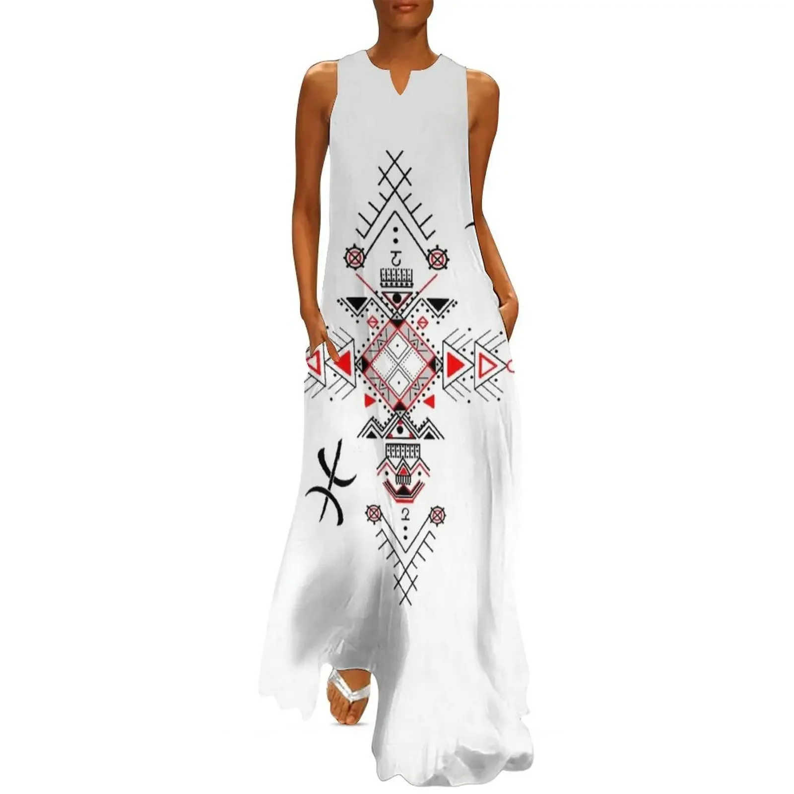 Amazigh Kabyle Berber patterns Long Dress evening dress woman party dresses woman Dress
Amazigh Kabyle Berber patterns Long Dress evening dress woman party dresses woman Dress