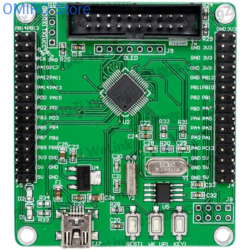 STM32G071CBT6 Development Board G0 Learning Board Industrial Control Board Evaluation Board
STM32G071CBT6 Development Board G0 Learning Board Industrial Control Board Evaluation Board
