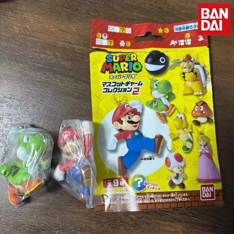 Bandai Super Mario Gashapon Mystery Bag Keychain Peach Princess Yoshi Toad Bowser Figure Pendant Game Peripheral For Collectors
Bandai Super Mario Gashapon Mystery Bag Keychain Peach Princess Yoshi Toad Bowser Figure Pendant Game Peripheral For Collectors