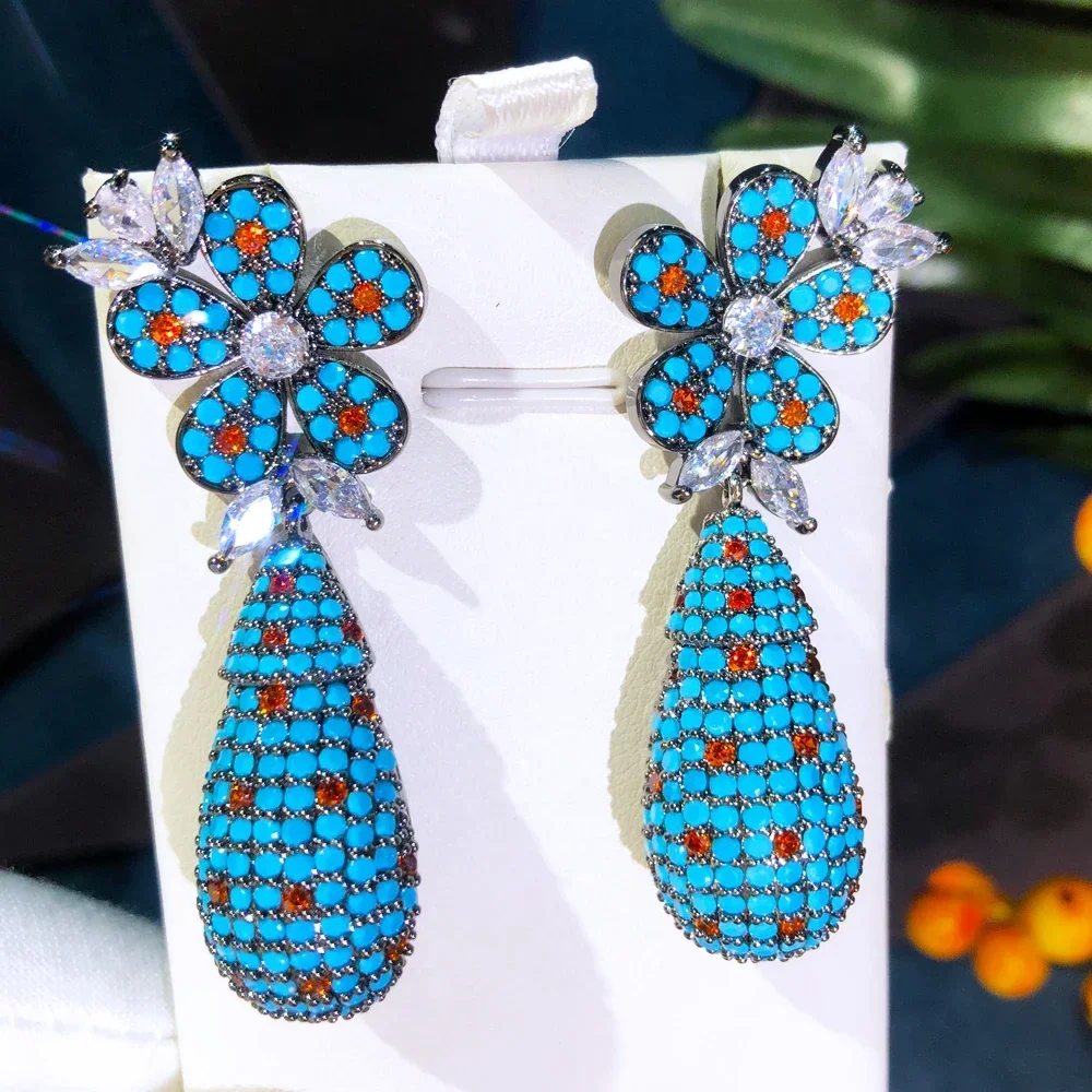 Kellybola Trendy Luxury Drop Pendant Earrings For Noble Women Bridal Wedding Daily Party Show Fashion Jewelry High Quality
Kellybola Trendy Luxury Drop Pendant Earrings For Noble Women Bridal Wedding Daily Party Show Fashion Jewelry High Quality