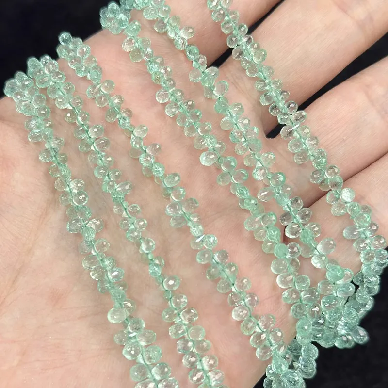 1string Emerald drop faceted green nature for making jewelry necklace 10cm FPPJ wholesale loose beads
1string Emerald drop faceted green nature for making jewelry necklace 10cm FPPJ wholesale loose beads