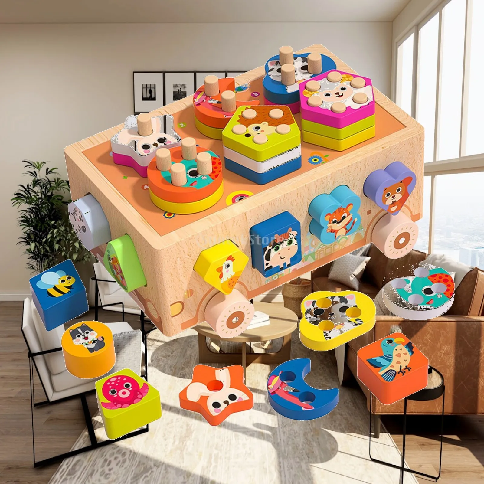Shape Sorter Toys Hands on Abilities Developmental Fine Motor Skill Intelligence Car Educational Toys Toddlers Gifts Kids Baby
Shape Sorter Toys Hands on Abilities Developmental Fine Motor Skill Intelligence Car Educational Toys Toddlers Gifts Kids Baby
