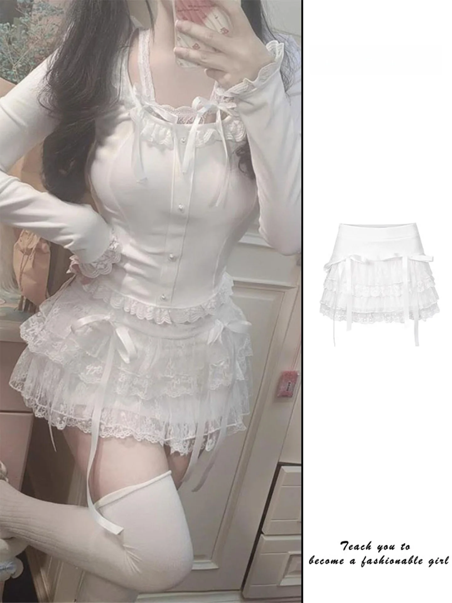 Юбка Princ Sle f с бантом, кружевная юбка трапециевидной формы для женщин, весна-осень, новая юбка-торт в стиле ретро для поездок на работу
Юбка Princ Sle f с бантом, кружевная юбка трапециевидной формы для женщин, весна-осень, новая юбка-торт в стиле ретро для поездок на работу