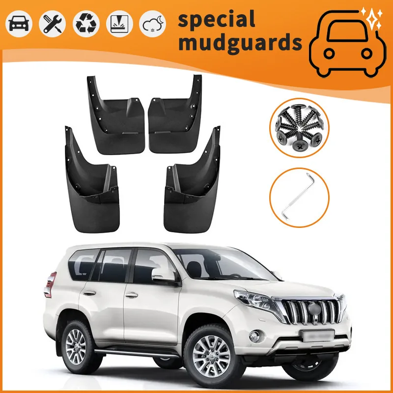 Suitable for 95-18 Toyota Prado FJ150 120 90 fender tires anti-splash mudguard
Suitable for 95-18 Toyota Prado FJ150 120 90 fender tires anti-splash mudguard