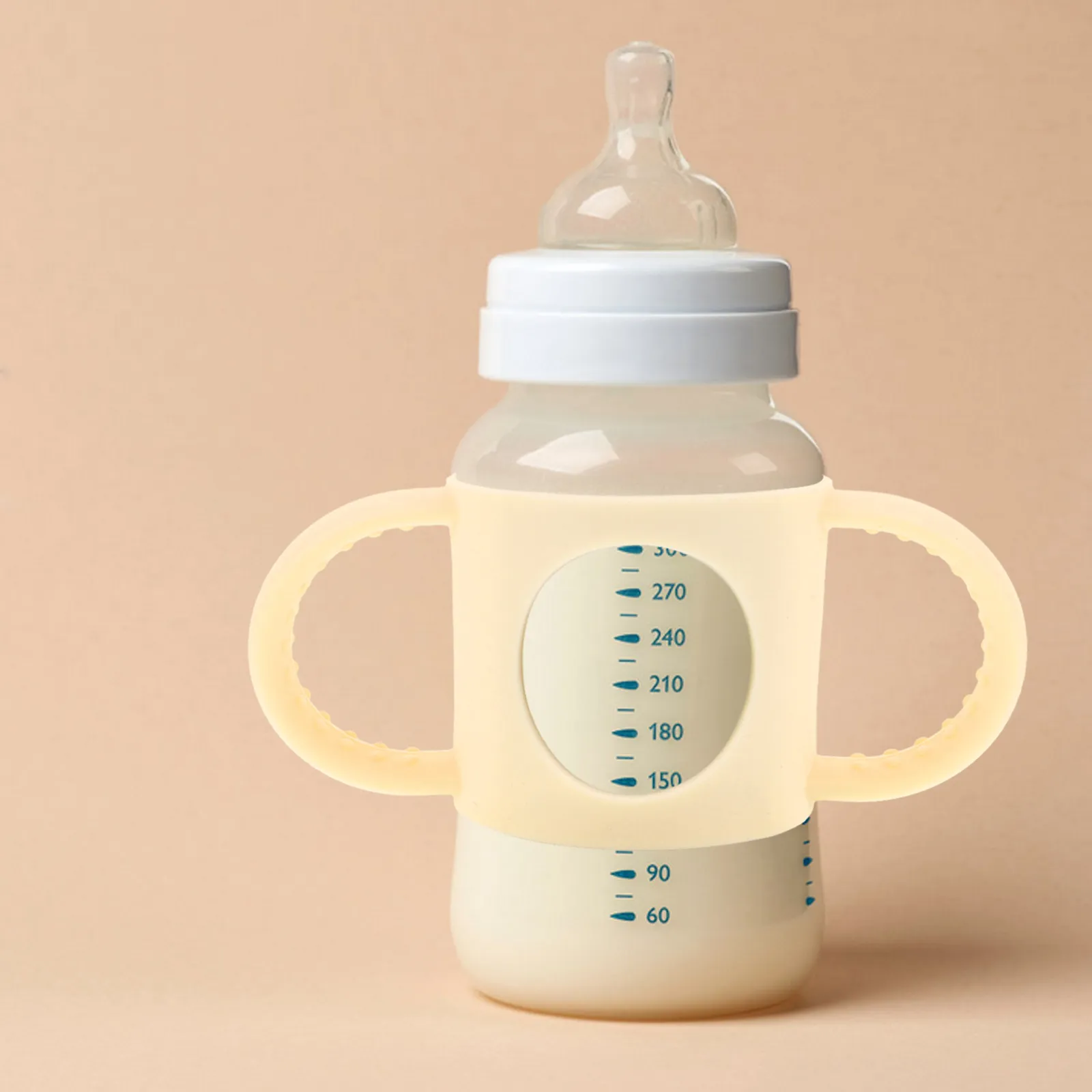 2Pcs Silicone Baby Bottle Handles for Wide Neck Bottles Non-Slip Grip Ergonomic Feeding Support Transition from Bottle to Sippy
2Pcs Silicone Baby Bottle Handles for Wide Neck Bottles Non-Slip Grip Ergonomic Feeding Support Transition from Bottle to Sippy