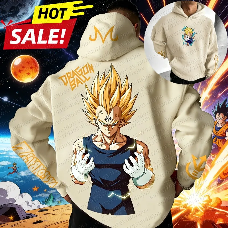 2026 Dragon Ball Goku Saiyan Streetwear Harajuku Men Vintage Cotton Hoodie Winter Women Oversized Sweatshirt Long Sleeve Top
2026 Dragon Ball Goku Saiyan Streetwear Harajuku Men Vintage Cotton Hoodie Winter Women Oversized Sweatshirt Long Sleeve Top