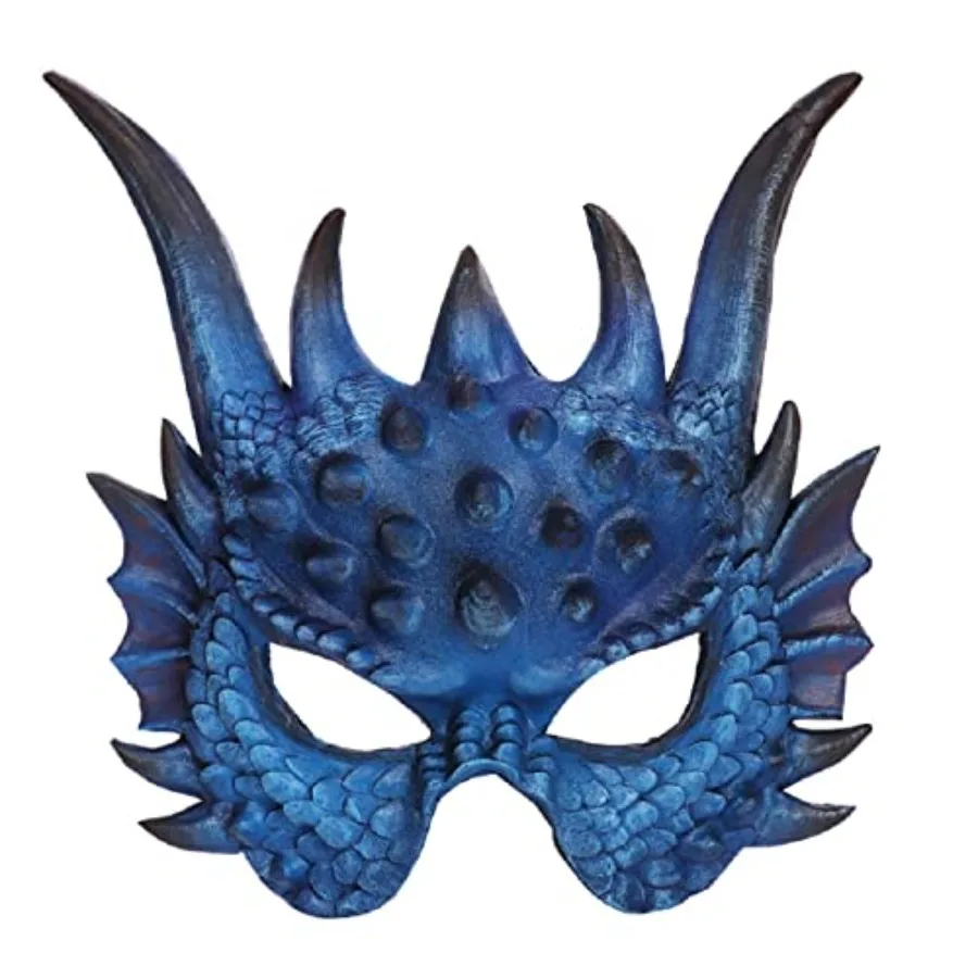 Dragon Mask Halloween Masquerade Foam Mask Half Face Mask for Cosplay Costume
Dragon Mask Halloween Masquerade Foam Mask Half Face Mask for Cosplay Costume
