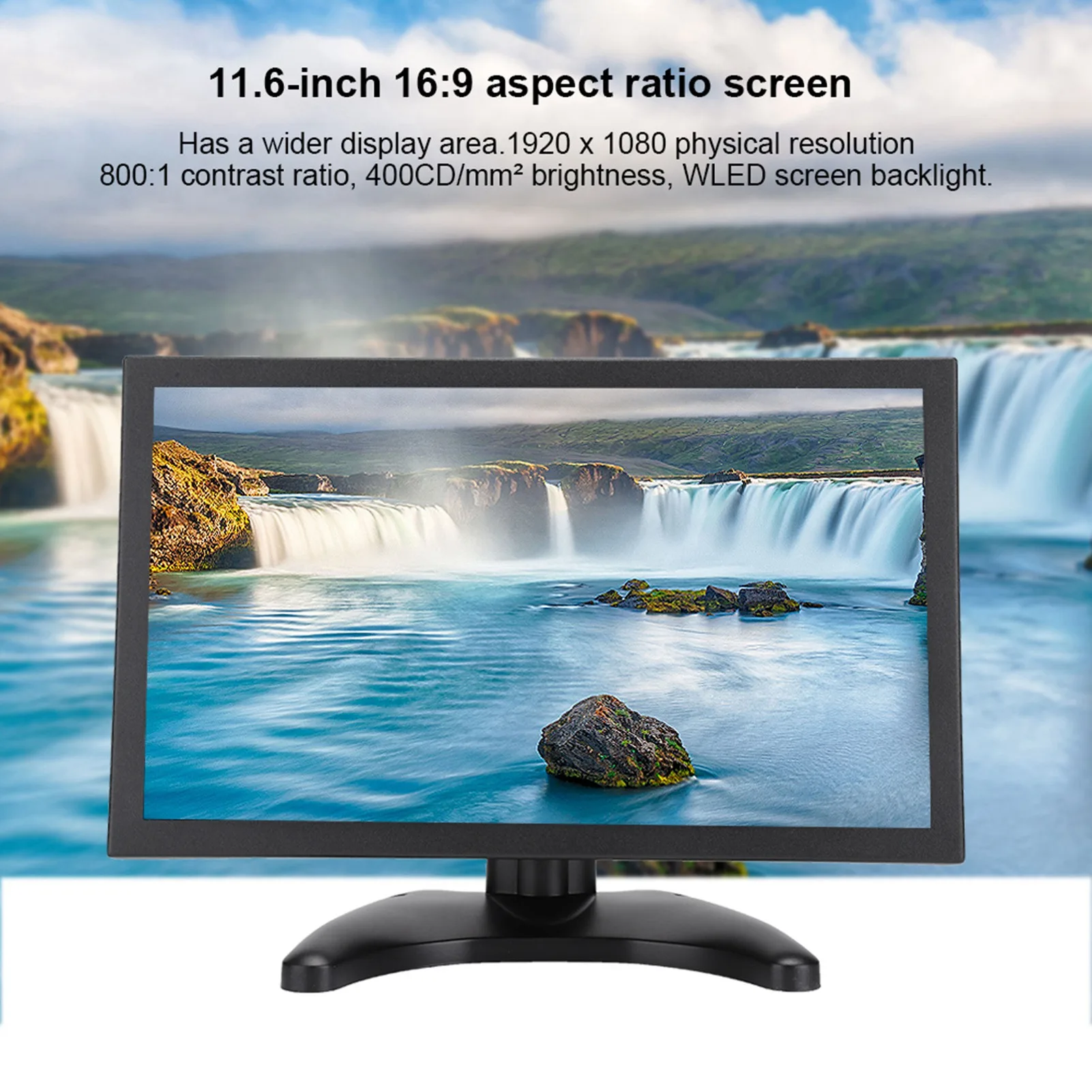 11.6in Multi Touch Capacitive HD Display HD Multimedia Interface VGA Industrial Display G1116 C (2556 ) HD Display Display
11.6in Multi Touch Capacitive HD Display HD Multimedia Interface VGA Industrial Display G1116 C (2556 ) HD Display Display
