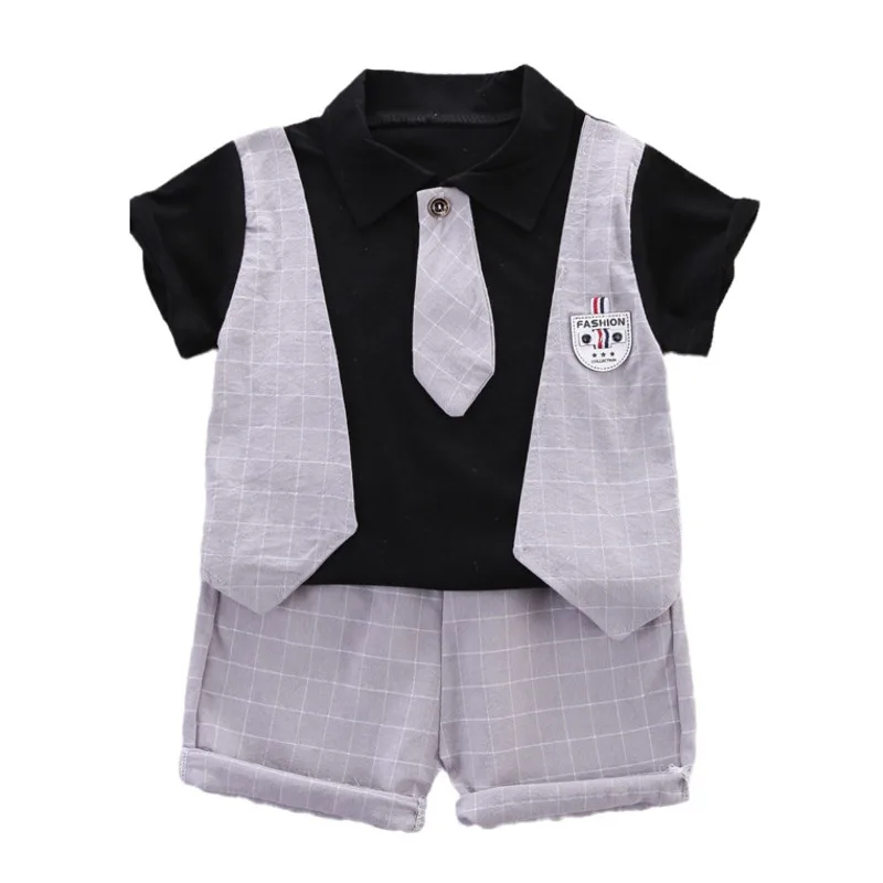 New Summer Baby Boys Clothes Suit Children T-Shirt Shorts 2Pcs/Sets Kids Outfits Toddler Casual Cotton Costume Infant Tracksuits
New Summer Baby Boys Clothes Suit Children T-Shirt Shorts 2Pcs/Sets Kids Outfits Toddler Casual Cotton Costume Infant Tracksuits