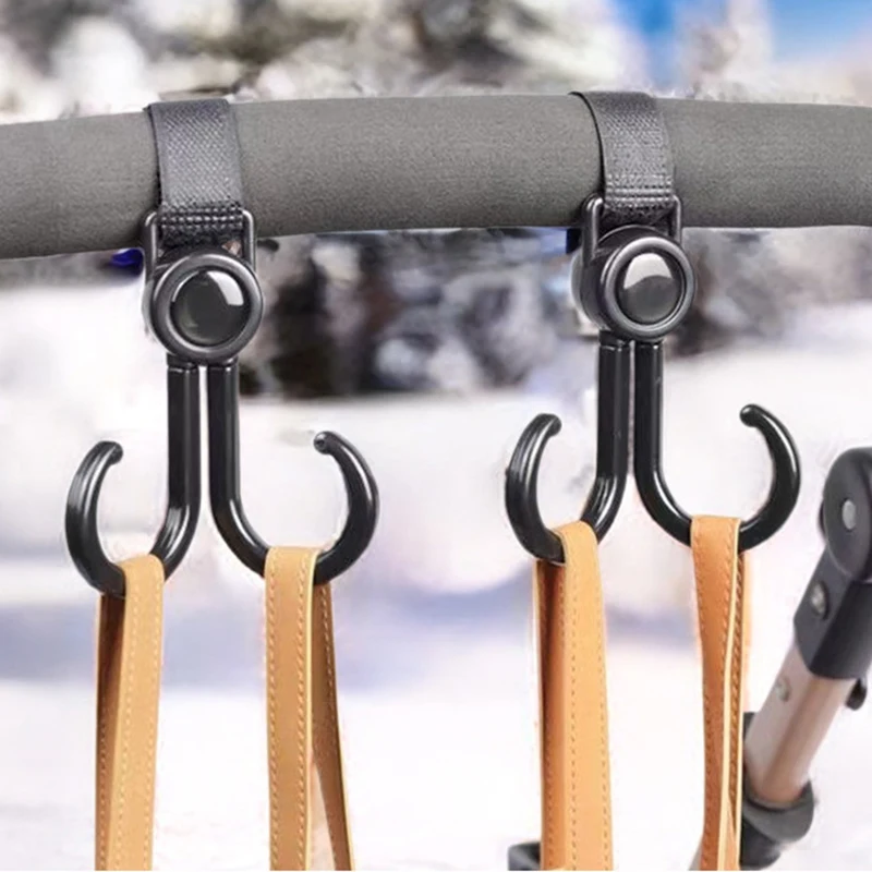 Portable Baby Stroller Double Hooks Shopping Cart Hanging Bag Hanging Buckles Organizer Car Back Seat Hook Universal Accessories
Portable Baby Stroller Double Hooks Shopping Cart Hanging Bag Hanging Buckles Organizer Car Back Seat Hook Universal Accessories