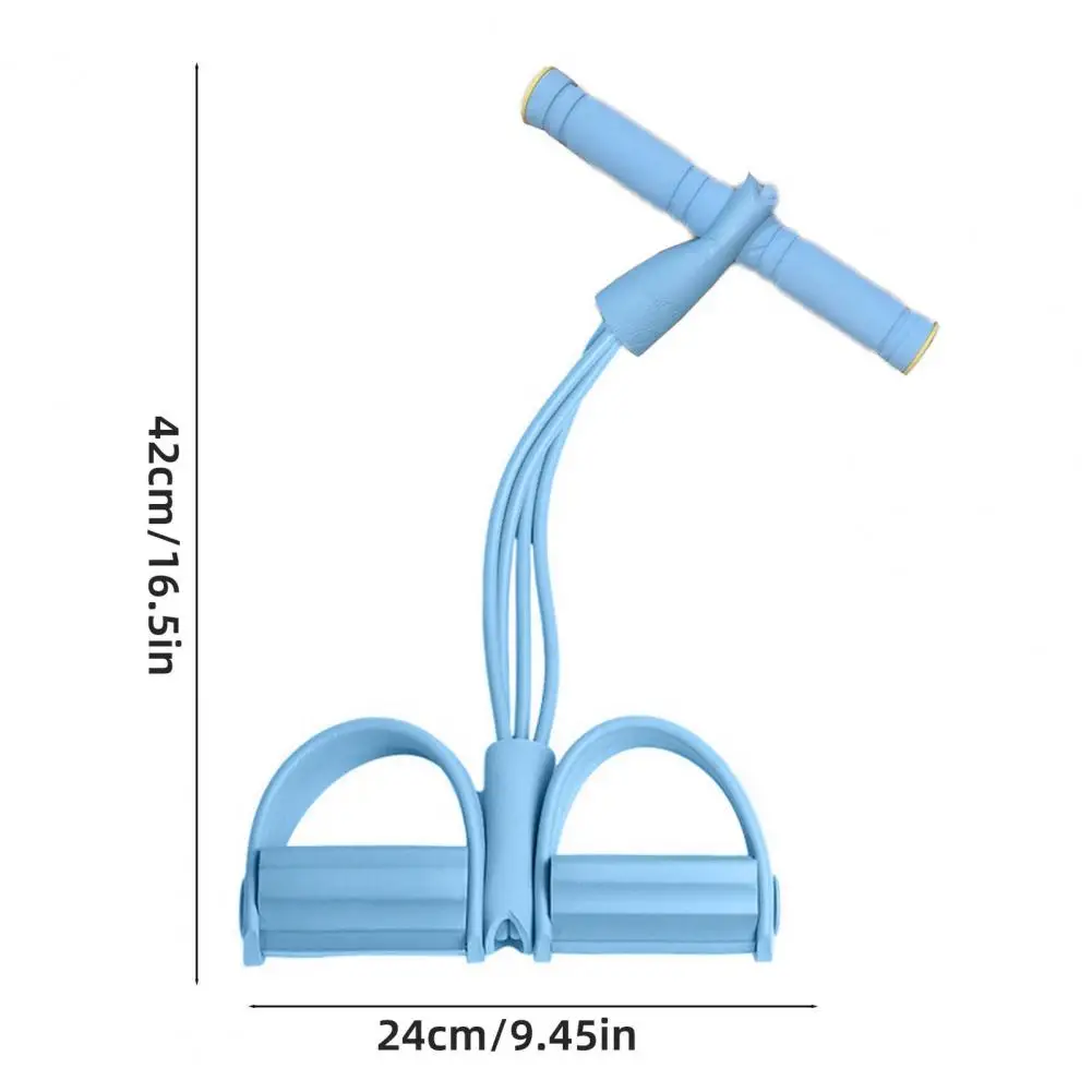 42cm Sit-up Pedal Puller Resistance Band With Handle 4/6-Tube Elastic Yoga Pull Rope Pedal Tensioner Exerciser Workout Equipment
42cm Sit-up Pedal Puller Resistance Band With Handle 4/6-Tube Elastic Yoga Pull Rope Pedal Tensioner Exerciser Workout Equipment