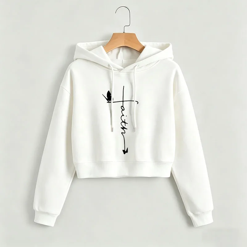 Lovely Faith Butterfly Autumn Winter Cropped Sweatshirt Crop Top Hoodie Y2k Sweatshirts Gothic Casual Style Clothes
Lovely Faith Butterfly Autumn Winter Cropped Sweatshirt Crop Top Hoodie Y2k Sweatshirts Gothic Casual Style Clothes