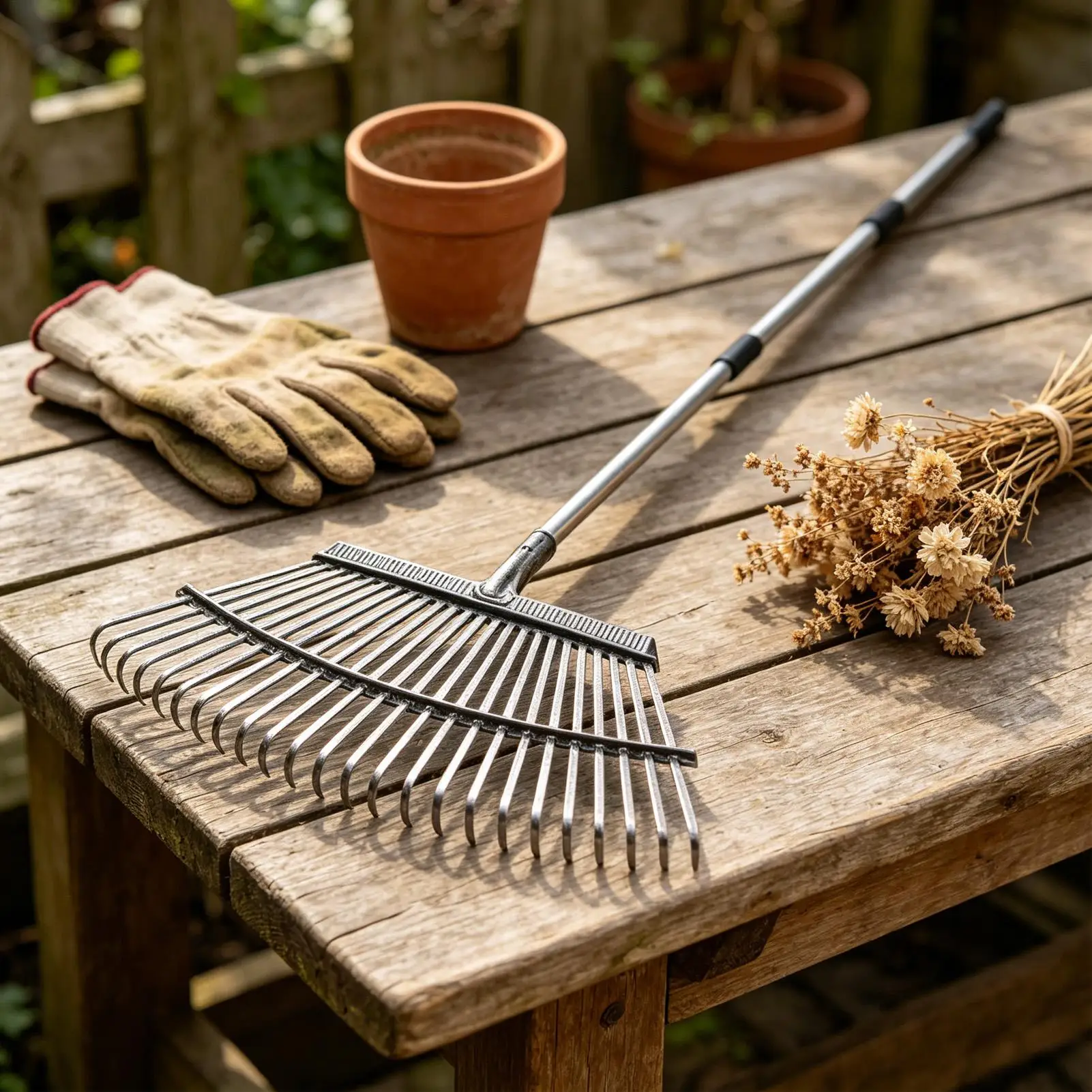 Garden Rake Detachable Metal Long Handle Gardening Tools Lawn Yard Rake For Leaves Grass For Outdoor Farm Patio Field Gardening
Garden Rake Detachable Metal Long Handle Gardening Tools Lawn Yard Rake For Leaves Grass For Outdoor Farm Patio Field Gardening