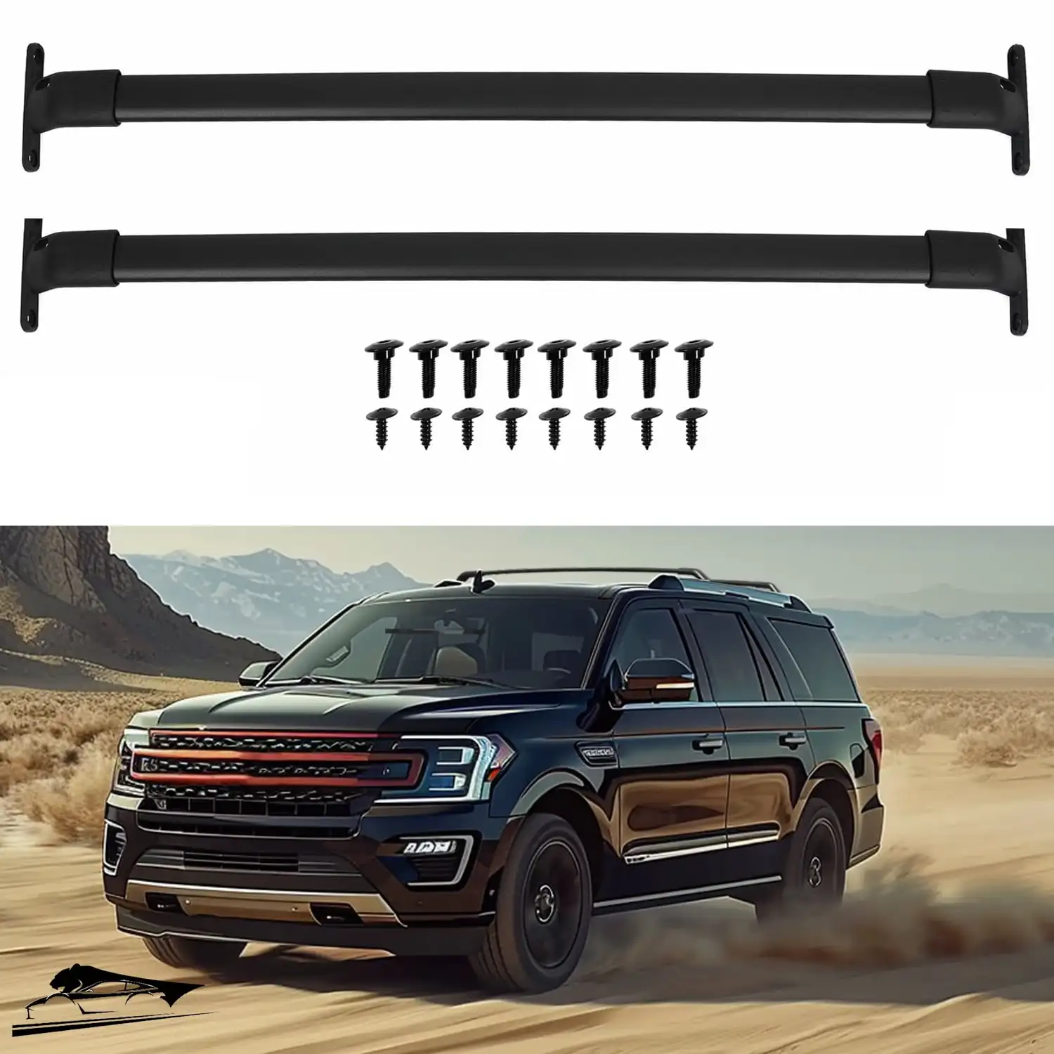 Kojem Roof Rack Cross Bars, Cargo Luggage Carrier for 2018-2023 Ford Expedition & Lincoln Navigator
Kojem Roof Rack Cross Bars, Cargo Luggage Carrier for 2018-2023 Ford Expedition & Lincoln Navigator
