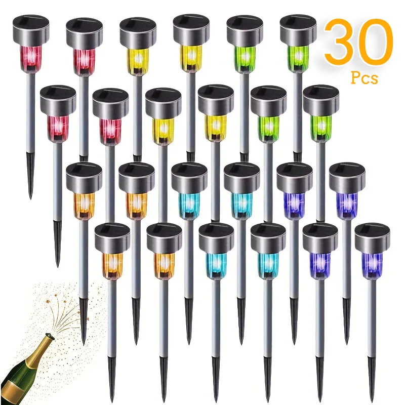 Solar Outdoor Lights Waterproof - Solar Powered Garden LED Landscape Lighting for Pathway, Patio, Yard Decoration 10/20/30Pack
Solar Outdoor Lights Waterproof - Solar Powered Garden LED Landscape Lighting for Pathway, Patio, Yard Decoration 10/20/30Pack