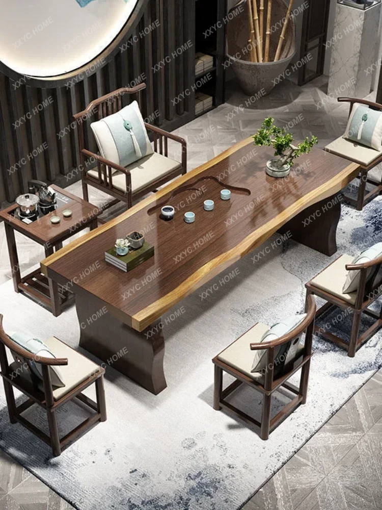 WWНовый китайский стиль, чайный столик из цельного дерева, стол для приготовления чая, стол Kombucha и стул, журнальный стол-стул, набор
WWНовый китайский стиль, чайный столик из цельного дерева, стол для приготовления чая, стол Kombucha и стул, журнальный стол-стул, набор