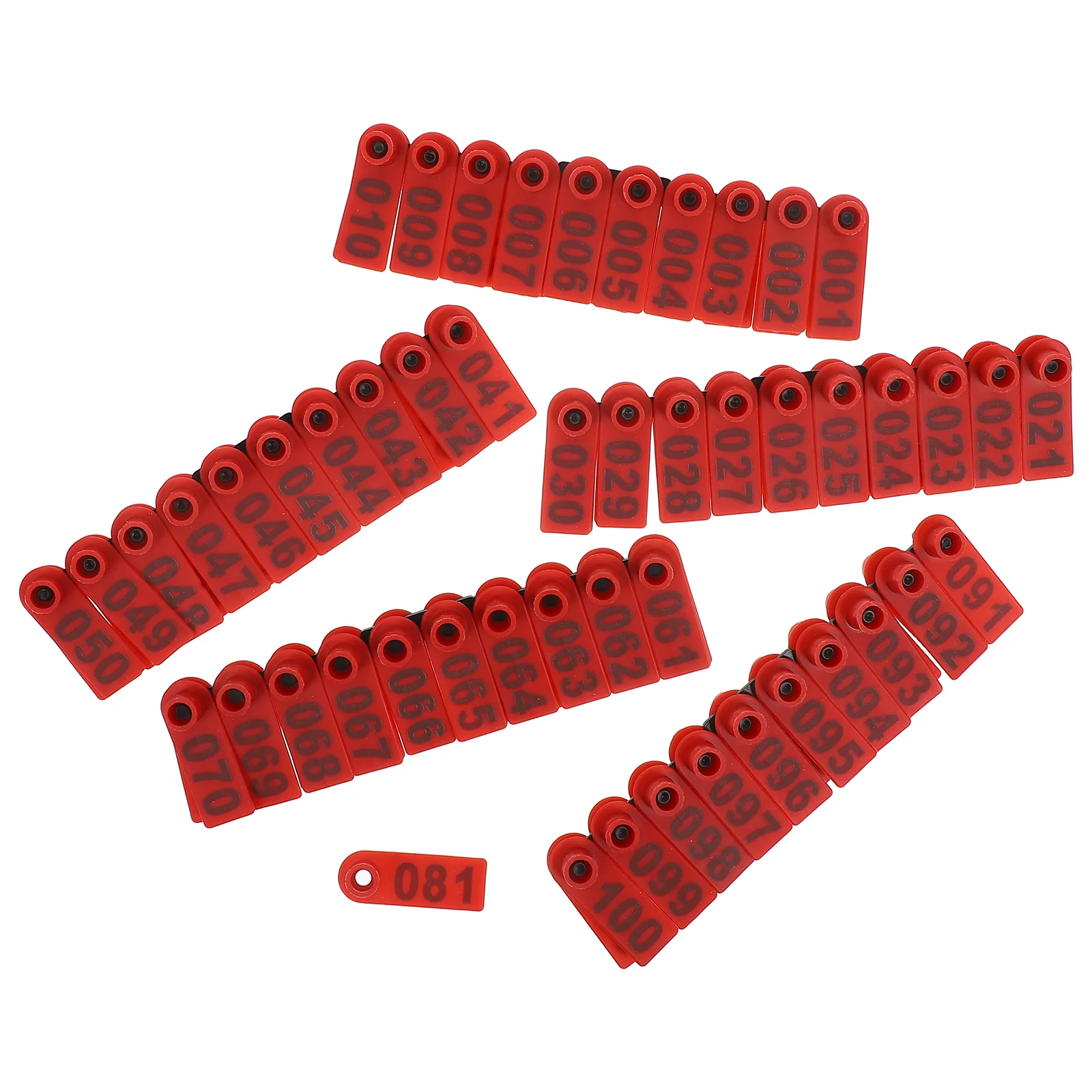 100 Pcs Sign with Word Ear Animal Tag Labels Nail Applicator Tpu Cattle Cow Tags Kit
100 Pcs Sign with Word Ear Animal Tag Labels Nail Applicator Tpu Cattle Cow Tags Kit