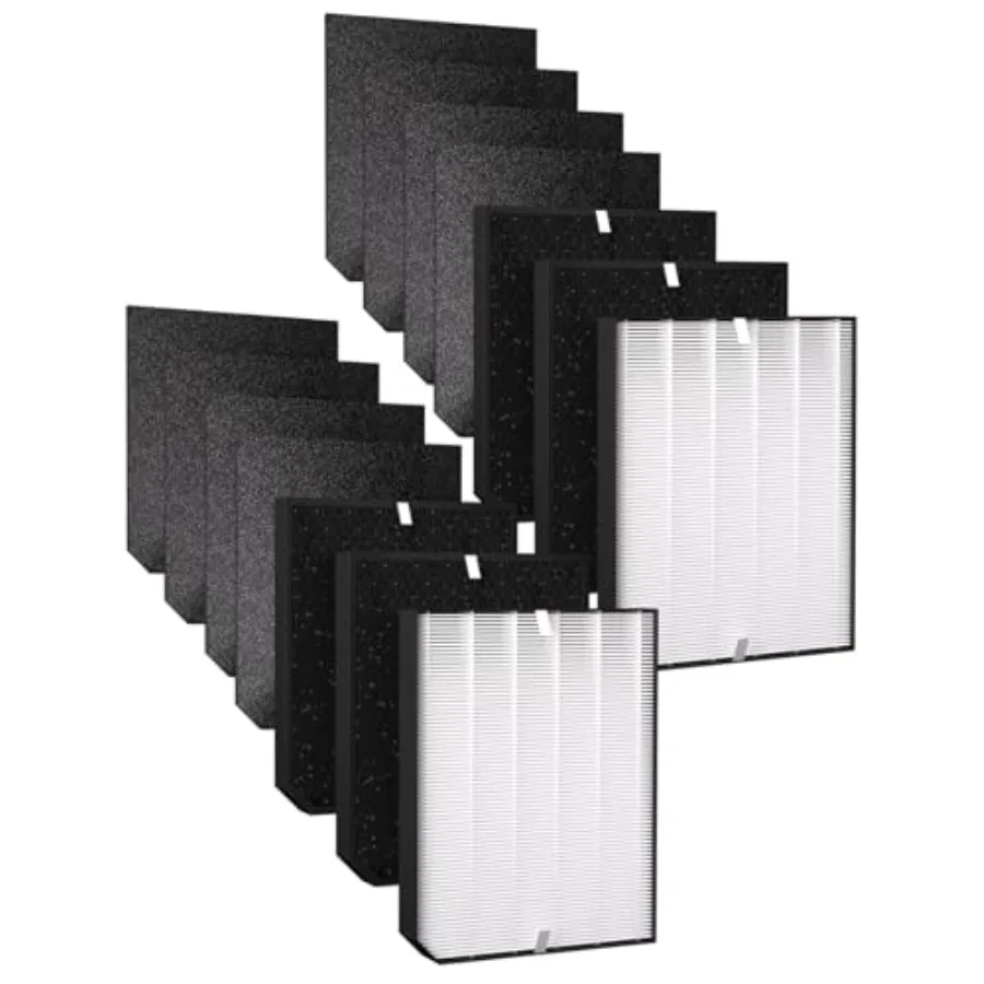 2000 Replacement Filters Compatible with Air Doctor 2000 Series Air Purifier fits Model 2000 2000i Includes 2 Efficiency Filter
2000 Replacement Filters Compatible with Air Doctor 2000 Series Air Purifier fits Model 2000 2000i Includes 2 Efficiency Filter