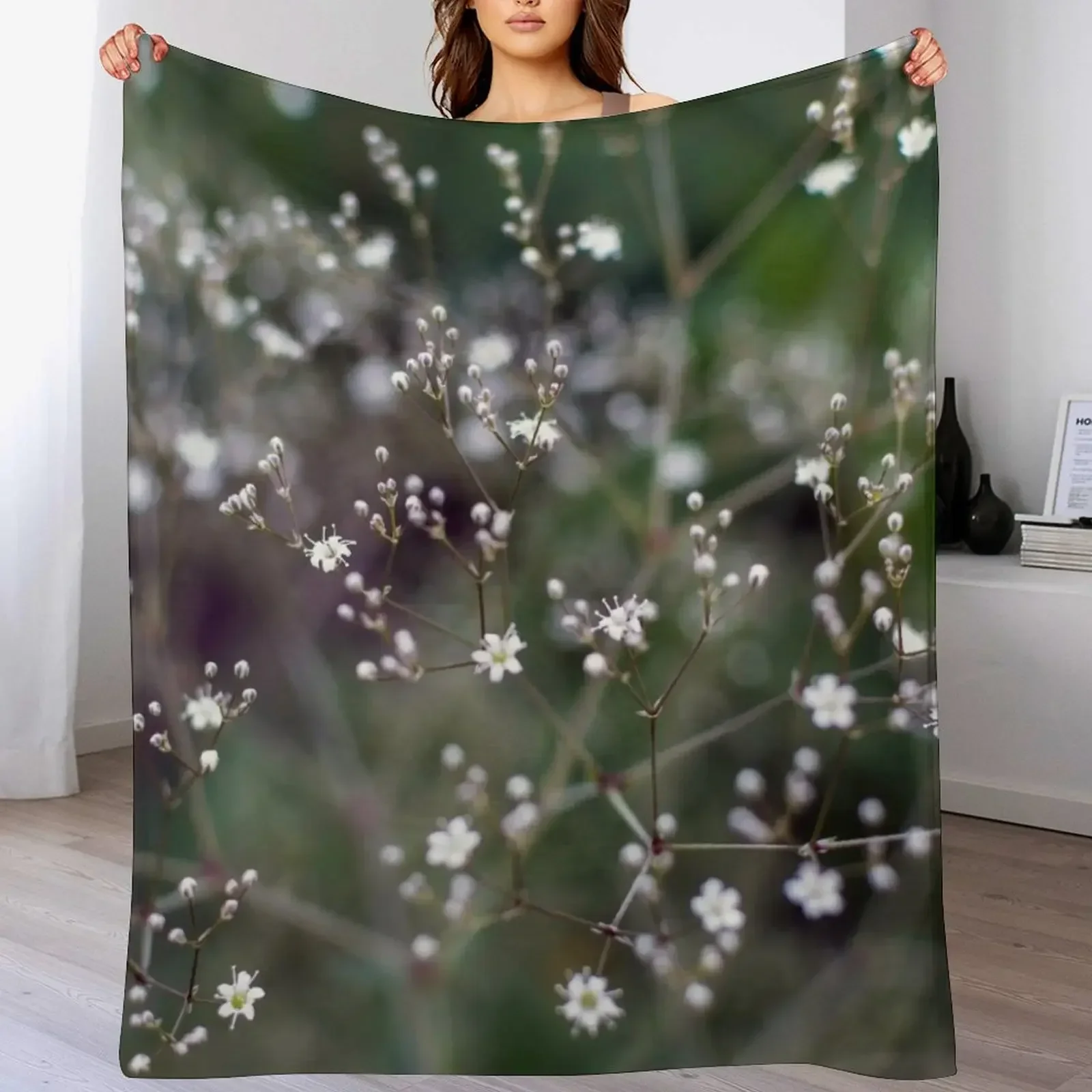 White Baby's Breath (Gypsophila paniculata) flowers Throw Blanket Sofa Quilt Loose Thermals For Travel Blankets
White Baby's Breath (Gypsophila paniculata) flowers Throw Blanket Sofa Quilt Loose Thermals For Travel Blankets