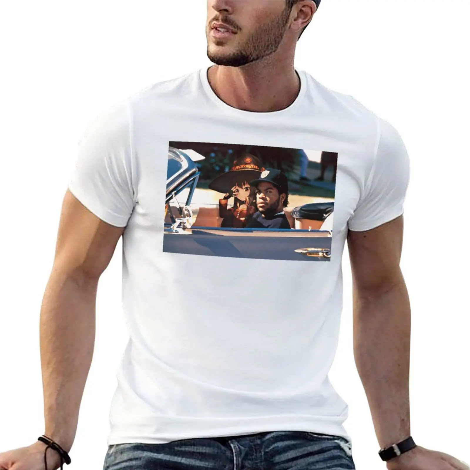 Drivin with Megumin-chan T-Shirt printed t shirts for man graphic t shirts for man men t shirt cotton 100% T-shirt
Drivin with Megumin-chan T-Shirt printed t shirts for man graphic t shirts for man men t shirt cotton 100% T-shirt