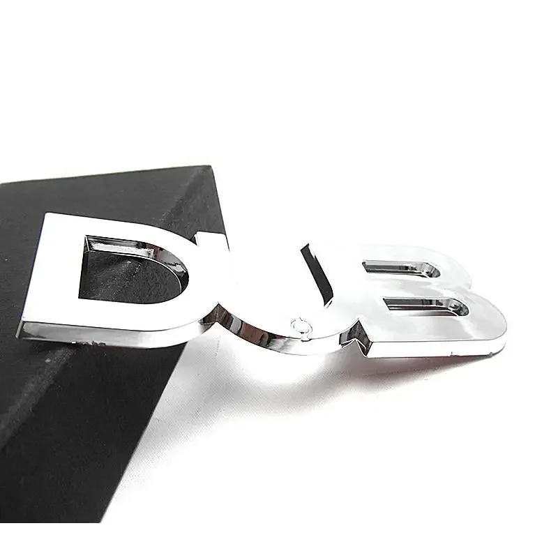Big Size DUB ABS Plastic Sticker Logo Auto Emblem Vehicle Trunk Embleme Emblema Car Badge 
Big Size DUB ABS Plastic Sticker Logo Auto Emblem Vehicle Trunk Embleme Emblema Car Badge