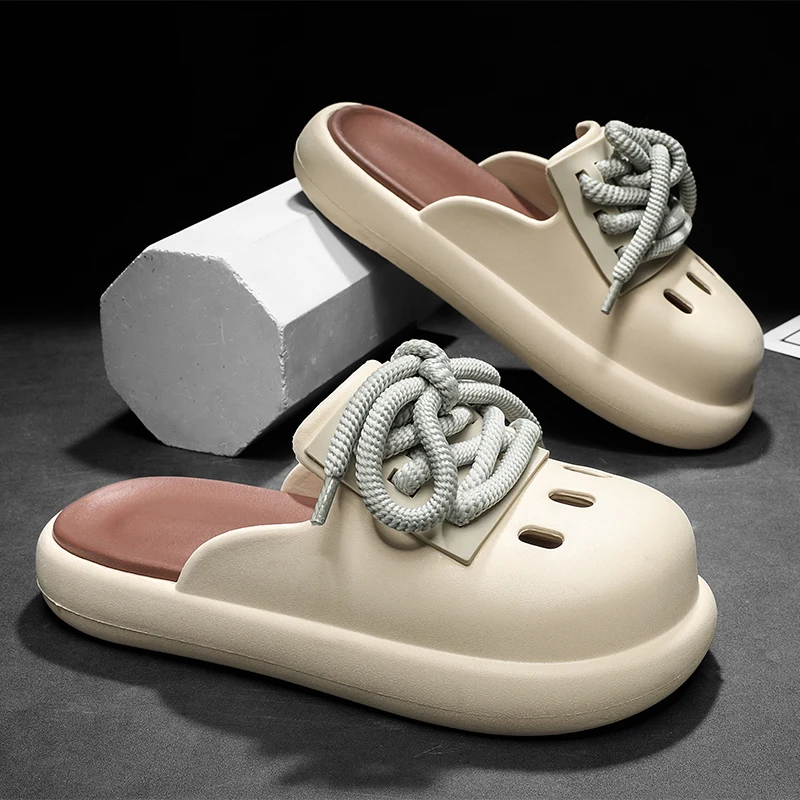 Summer men's non-slip sandals Breathable outdoor non-slip wear-resistant waterproof lace-up men's EVA slippers beach shoes
Summer men's non-slip sandals Breathable outdoor non-slip wear-resistant waterproof lace-up men's EVA slippers beach shoes