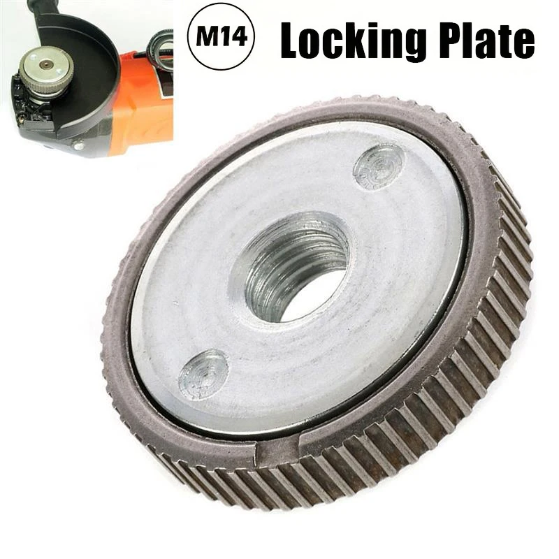 1pc M14 Thread Angle Grinder Quick Locking Pressure Plate Clamp Quick Release Nut Clamp and Device Self-locking Pressure Plate
1pc M14 Thread Angle Grinder Quick Locking Pressure Plate Clamp Quick Release Nut Clamp and Device Self-locking Pressure Plate