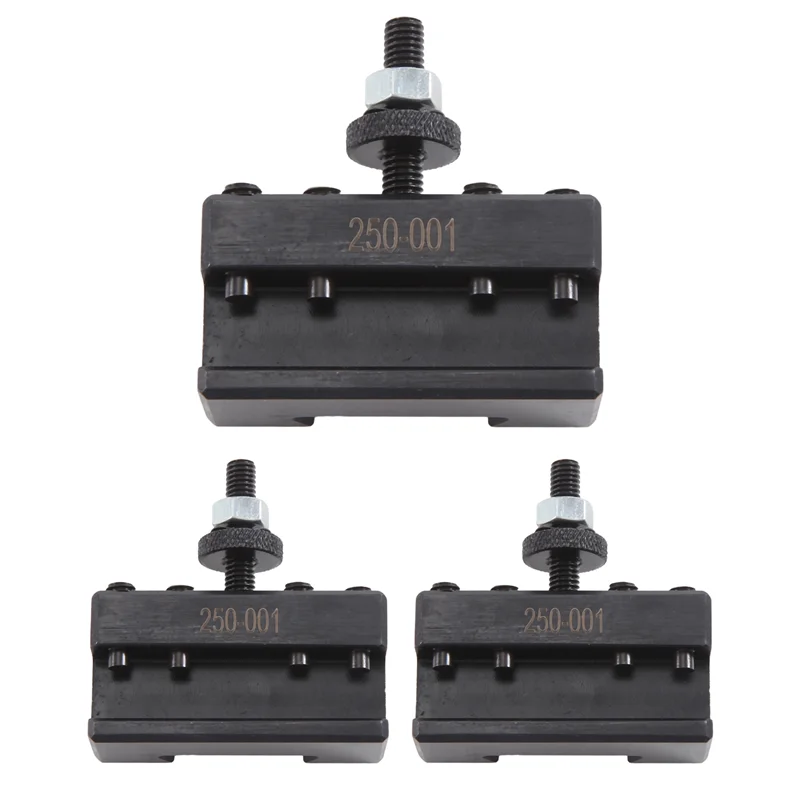 A64Z 3Pcs Quick Change Turning And Facing Lathe Tool Holder Bracket 250-001CNC Tool POST
A64Z 3Pcs Quick Change Turning And Facing Lathe Tool Holder Bracket 250-001CNC Tool POST