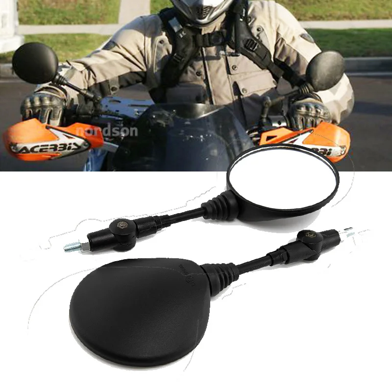 Universal 10mm Motorcycle Foldable Anti-fall Folding Round Mirror Adjustable Rotation Rearview Mirror For Kawasaki Yamaha Suzuki
Universal 10mm Motorcycle Foldable Anti-fall Folding Round Mirror Adjustable Rotation Rearview Mirror For Kawasaki Yamaha Suzuki