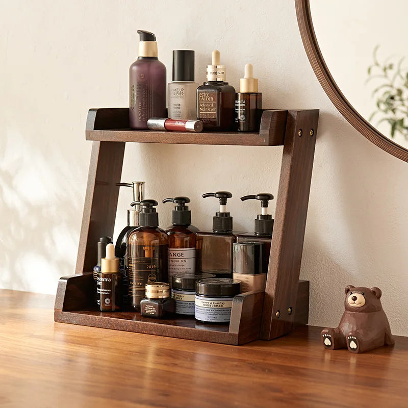 Solid Wood Z-Shaped Desktop Organizer Anti-Collision Makeup Rack Stable Bookshelf Durable Perfume Display Stand
Solid Wood Z-Shaped Desktop Organizer Anti-Collision Makeup Rack Stable Bookshelf Durable Perfume Display Stand
