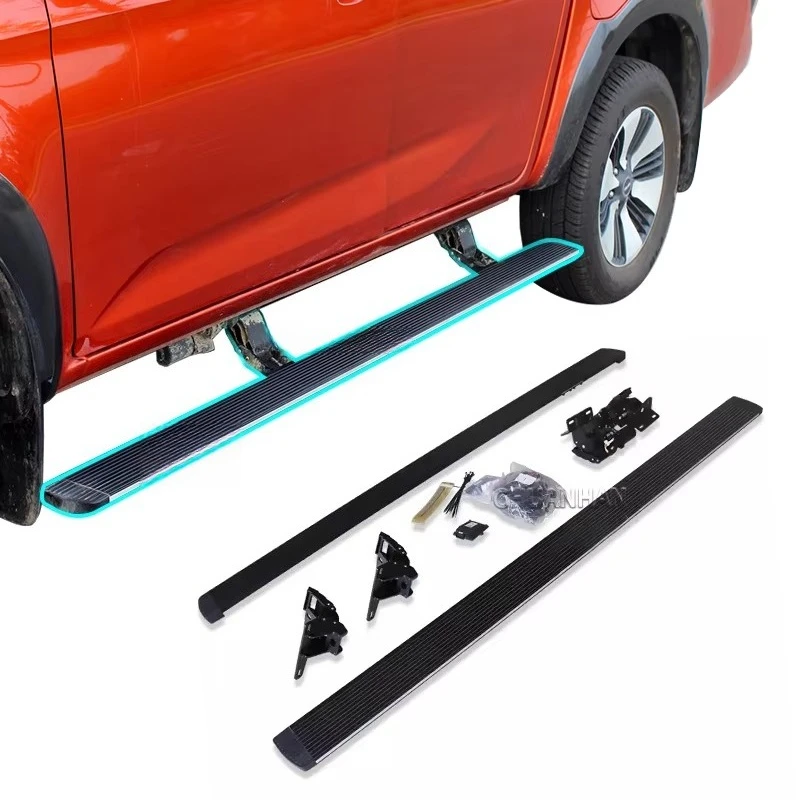 New Style 4X4 Wholesale Aluminum Alloy Electric Running Boards Side Steps for Ranger T6 T7 T8
New Style 4X4 Wholesale Aluminum Alloy Electric Running Boards Side Steps for Ranger T6 T7 T8
