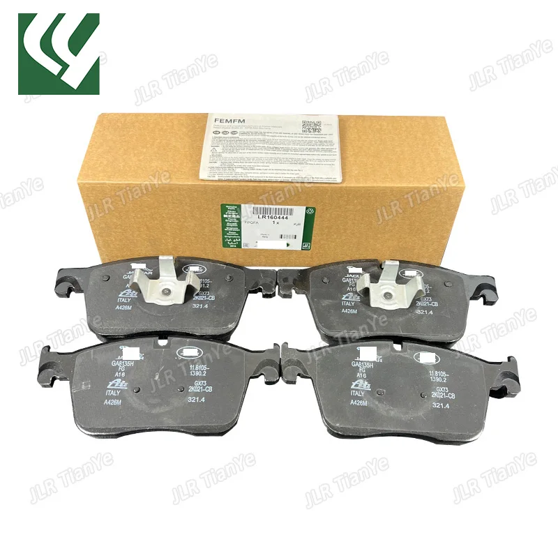 LR160444 Front Brake Pads for Jaguar XE 2015- F-PACE (X761) 2020- T2H7448 T4N14764 LR064687 LR111385
LR160444 Front Brake Pads for Jaguar XE 2015- F-PACE (X761) 2020- T2H7448 T4N14764 LR064687 LR111385