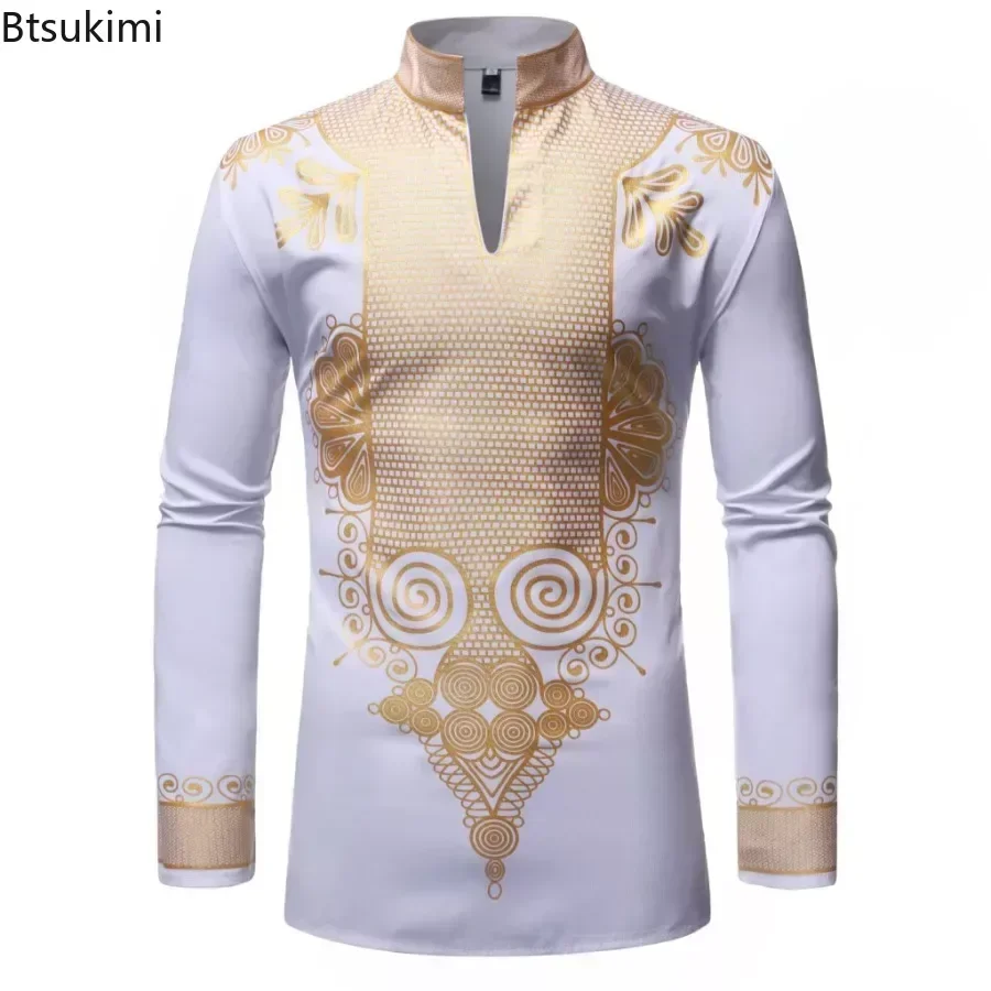 Men's African Clothes Dashiki Print Shirts Fashion Brand African Men's Streetwear Casual Pullovers Business Shirts Male Clothing
Men's African Clothes Dashiki Print Shirts Fashion Brand African Men's Streetwear Casual Pullovers Business Shirts Male Clothing
