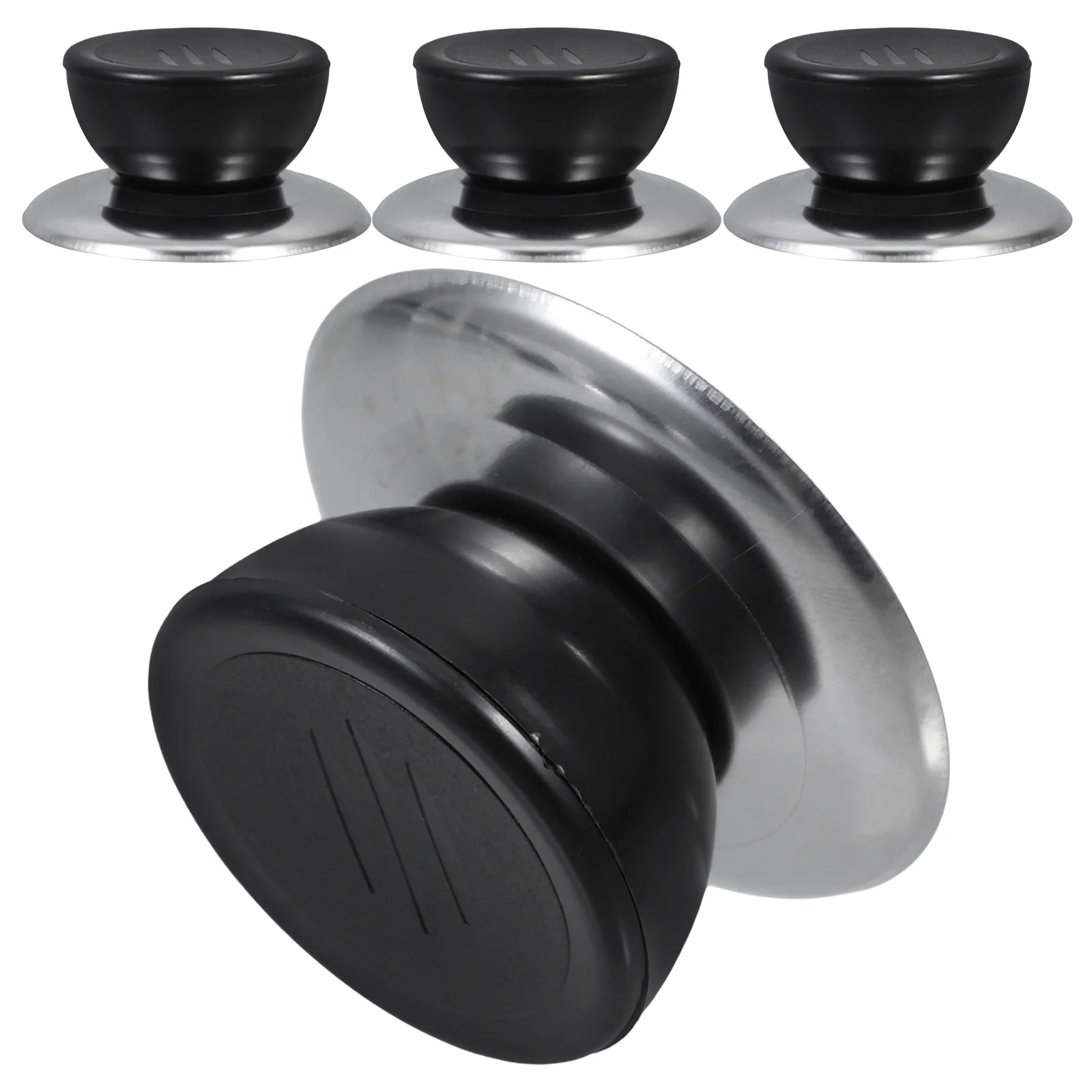 4 Pcs Pot Lid Knobs Stainless Steel Heat Resistant Replacement Cap Handles Glass Cookware Kitchen Pan Button Top Bead
4 Pcs Pot Lid Knobs Stainless Steel Heat Resistant Replacement Cap Handles Glass Cookware Kitchen Pan Button Top Bead