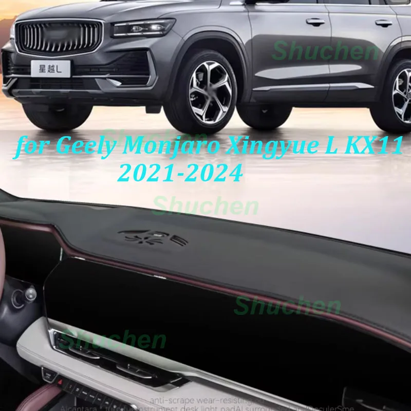 Car Dashboard Light-proof Pad for Geely Xingyue L Monjaro KX11 2021-2025 SunShade Cover Leather Dashmat Interior Accessories
Car Dashboard Light-proof Pad for Geely Xingyue L Monjaro KX11 2021-2025 SunShade Cover Leather Dashmat Interior Accessories
