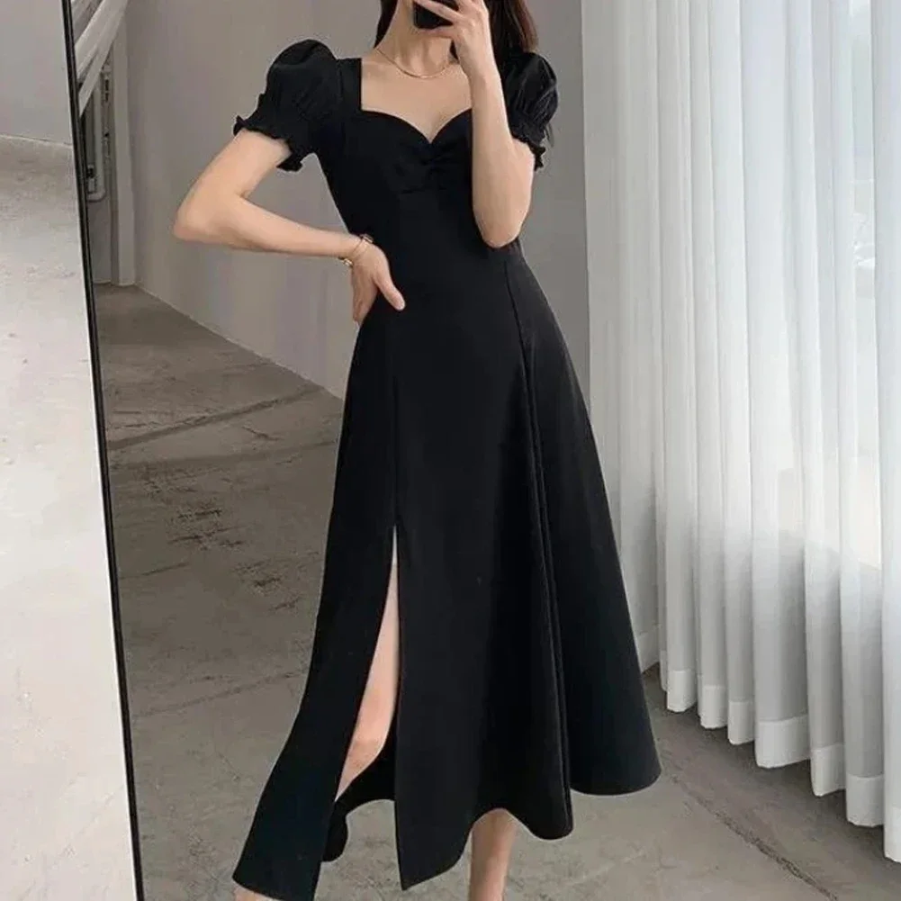Daily Dress Dresses Elegant Dress Female High Slit Holiday Length Regular Short Sleeve Shoulder Sleeves Fashion
Daily Dress Dresses Elegant Dress Female High Slit Holiday Length Regular Short Sleeve Shoulder Sleeves Fashion