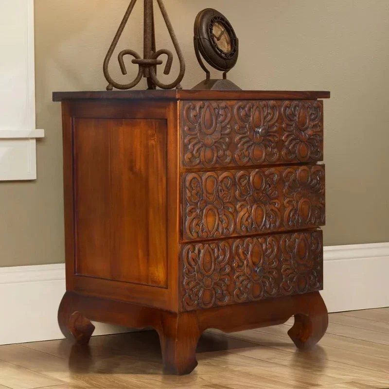 Bedside batik walnut teak furniture
Bedside batik walnut teak furniture