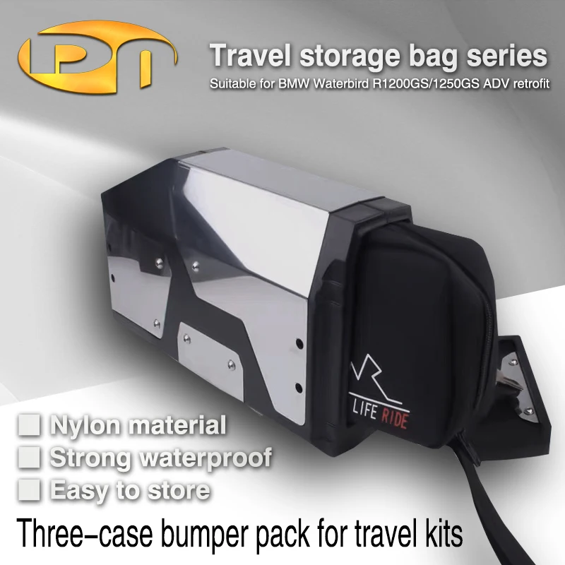 Motorcycle Universal Tool Bag Waterproof Modification Kit Protable Tail Box Moto Travel Bags for BMW R1250GS/F850GS/ADV
Motorcycle Universal Tool Bag Waterproof Modification Kit Protable Tail Box Moto Travel Bags for BMW R1250GS/F850GS/ADV