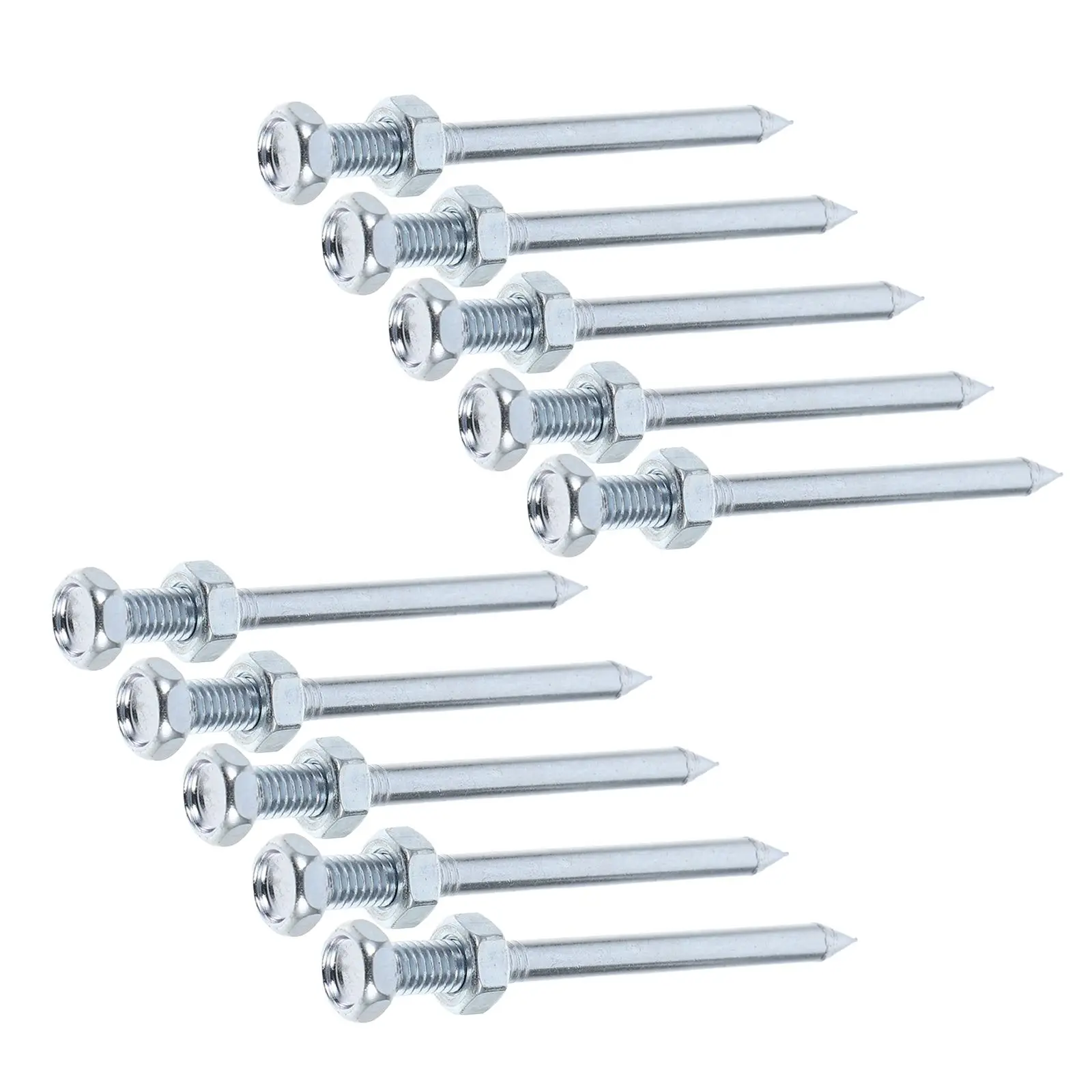 10 Pcs Lawn Spikes Grass Shoes Spiked Metal Tools Heavy Gardening Aerator Pegs Aeration
10 Pcs Lawn Spikes Grass Shoes Spiked Metal Tools Heavy Gardening Aerator Pegs Aeration